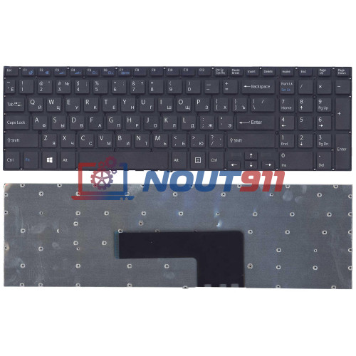Клавиатура для ноутбука Sony FIT 15, SVF15, SVF15A, SVF1521L1RB.RU3 (149240561RU) черная