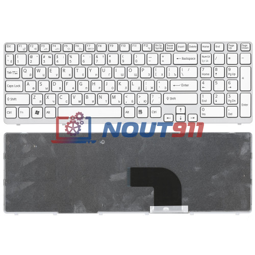 Клавиатура для ноутбука Sony Vaio SVE15 SVE1511V1R белая
