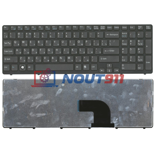 Клавиатура для ноутбука Sony Vaio SVE15, SVE1511V1R (9Z.N6CSW.G01) черная