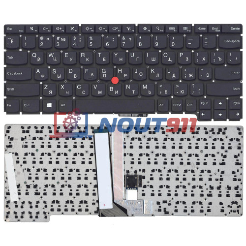 Клавиатура для ноутбука Lenovo ThinkPad X1 Helix (V137520AS1) черная