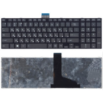 Клавиатура для ноутбука Toshiba L50D-A, L70-A, S50-A, S50D-A, S70D-A (AEBD5K01010-CB) плоский Enter, черная