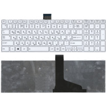 Клавиатура для ноутбука Toshiba L850, L875, L870, L855 (9Z.N7USU.10R) c белой рамкой, белая