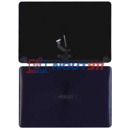 Крышка для Asus Zenbook UX550GD UHD с тачскрином синяя