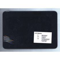 Модуль (матрица + тачскрин) для Asus PadFone S (PF500KL) Station черный с рамкой
