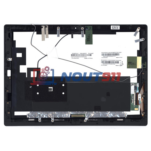 Модуль (матрица + тачскрин) для Lenovo ThinkPad X1 Tablet 1st/2nd черный с рамкой