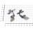 Петли для ноутбука Sony SVF15 SVF152  SVF153 SVF154