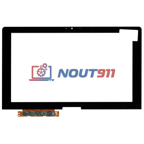 Сенсорное стекло (тачскрин) для Toshiba Satellite U920T черное