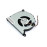 Вентилятор (кулер) для Intel NUC10 I3, I5, I7 серии (NS65B01) 5V 0,6A, 4-pin, втулка, черный
