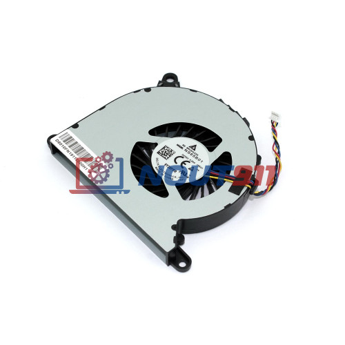 Вентилятор (кулер) для Intel NUC10 I3, I5, I7 серии (NS65B01) 5V 0,6A, 4-pin, втулка, черный