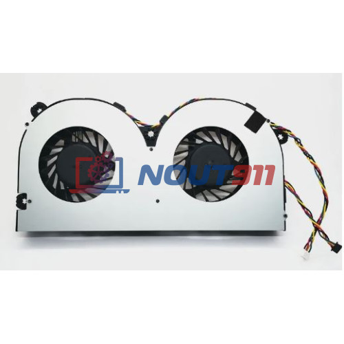 Вентилятор (кулер) для моноблока HP EliteOne 800 G2, 800G2EO (837359-001) 12V 0,5A, 4‑pin, втулка, черный