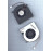 Вентилятор (кулер) для моноблока HP Envy 23 TouchSmart 220, 320, 420 (KUC1012D-AK69) 12V 0,75A, 4-pin, втулка, черный
