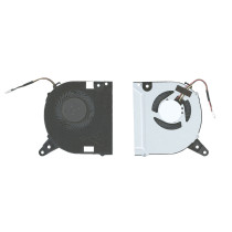 Кулер (вентилятор) для ноутбука Acer Aspire Timeline Ultra M5-581, M5-581G, M5-581T, M5-581TG (DC28000C0A0) 5V 0,16A, 4-pin, втулка, черный