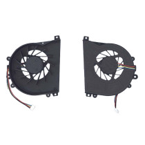 Кулер (вентилятор) для ноутбука Acer Aspire Revo R3600, R3610, R3700 (KDB0505HB-8L32) 5V 0,31A, 4-pin, втулка, черный