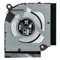 Вентилятор (кулер) для ноутбука Acer Nitro 5 N22C1 AN515-58, AN515-46, AN517-55 CPU (DC280010VS0) 12V 0,45A, 4-pin, втулка, черный