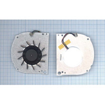 Кулер (вентилятор) для ноутбука Apple Powerbook A1106 G4 (D4008B05MD-101) 5V 0,2A, 4-pin, втулка, черный