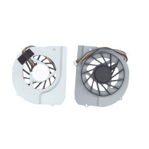 Кулер (вентилятор) для ноутбука Asus B43A, B43E, B43F, B43J, B43S, B43V, B43VC (DFS531205M30T) 5V 0,5A, 4-pin, втулка, черный