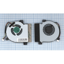 Кулер (вентилятор) для ноутбука Asus Eee PC 1215,  1215B, 1215TL (DQ5D556G000) 5V 0,4A, 4-pin, втулка, черный
