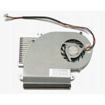 Вентилятор (кулер) для ноутбука Asus K51AB, K70AB (13GNVY1AM020‑1) 5V 0,4A, 4-pin, втулка, черный
