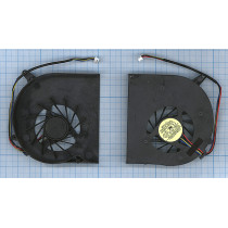 Кулер (вентилятор) для ноутбука Asus M60, M60J, M60P (DFS5311405MC0T) 5V 0,5A, 4-pin, втулка, черный
