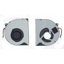 Кулер (вентилятор) для ноутбука Asus N45, N55, N45SF, N45SL (KSB0705HB-BB24) 12V 0,4A, 4-pin, втулка, черный