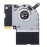 Вентилятор (кулер) для ноутбука Asus ROG Strix G531GW, G731GV,  G731GT, G731GU GPU (DFSCK22115181L) 12V 0,4A, 4-pin, втулка, черный