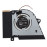 Вентилятор (кулер) для ноутбука Asus Zephyrus G14 GA401Q, GA401QH, GA401QM, GA401IHR GPU (DFSCK22115181H) 12V 1A, 4-pin, втулка, черный