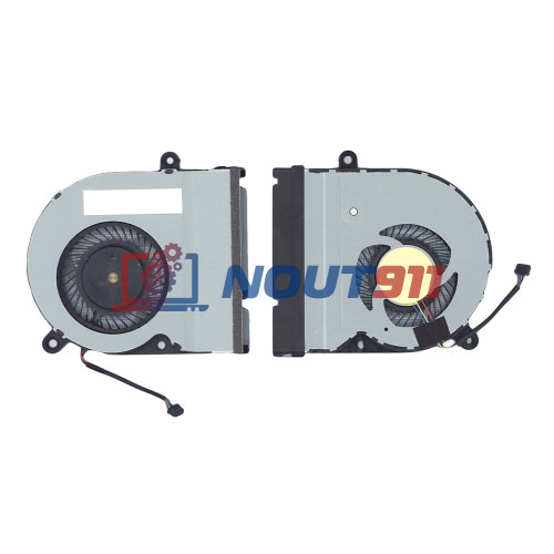 Кулер (вентилятор) для ноутбука Asus Transformer Book Flip TP300, TP300LD, TP300L (DFS501105PR0T) 5V 0,5A, 4-pin, втулка, черный