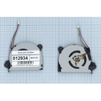 Кулер (вентилятор) для ноутбука Asus VivoBook X201, X201E, X201EV VER-2 (SB0505HB-CM54) 5V 0,45A, 4-pin, втулка, черный