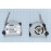 Кулер (вентилятор) для ноутбука Asus VivoBook X201, X201E, X201EV VER-2 (SB0505HB-CM54) 5V 0,45A, 4-pin, втулка, черный