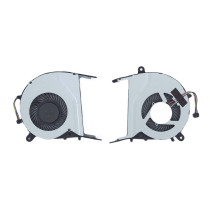 Кулер (вентилятор) для ноутбука Asus A455, F555, R556, X455, X554, X555, W519 (KSB0605HBA03) 5V 0,21A, 4-pin, втулка, черный