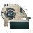 Вентилятор (кулер) для ноутбука Asus Zenbook 13 UX333, UX333F, UX333FN (13NB0JW0P01011) 5V 0,5A, 4-pin, втулка, черный 