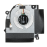 Вентилятор (кулер) для ноутбука Clevo PB70RF, Hasee G10, G9-CT7PK, Ardor, Machenike CPU (DFS2004059P0T-FLJW) 5V 0,5A, 4-pin, втулка, черный