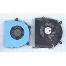 Кулер (вентилятор) для ноутбука Clevo P150, P170, P370, P570 (правый + левый) GPU+CPU (BS6005MS-U94) 5V 0,5A, 3-pin, втулка, черный