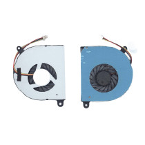 Кулер (вентилятор) для ноутбука Dell Insipiron 17R N7010 (KSB0505HA-C 9L10) 5V 0,6A, 3-pin, втулка, черный