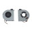 Кулер (вентилятор) для ноутбука Dell Inspiron 13R N3010 (MG60090V1-C060-S99) 5V 0,2A, 3-pin, втулка, черный