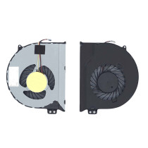 Кулер (вентилятор) для ноутбука Dell Inspiron 14-7000, 7447 (DFS601305PQ0T) 5V 0,55A, 4-pin, втулка, черный