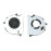 Кулер (вентилятор) для ноутбука Dell Inspiron 15 3521, 15 5521, 17R 3721, 17R 5721 (DC28000C8S0) 5V 0,45A, 3-pin, втулка, черный