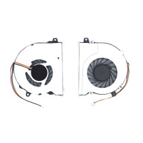 Кулер (вентилятор) для ноутбука Dell Inspiron 3567 (DFS170005010T) 5V 0,5A, 3-pin, втулка, черный