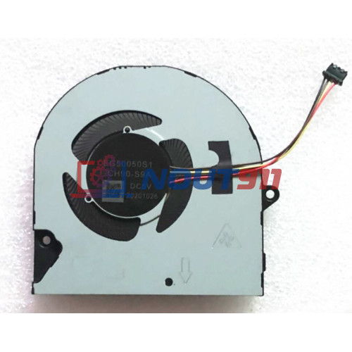 Вентилятор (кулер) для ноутбука Dell Inspiron 5410, 5415, Vostro 5510, 5515 (0KRK6P) 5V 0,6A, 4-pin, втулка, черный