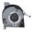 Вентилятор (кулер) для ноутбука Dell Latitude 5501, Precision 3541, 3551 (DC28000NXFL) 5V 0,5A 3-pin, втулка, черный