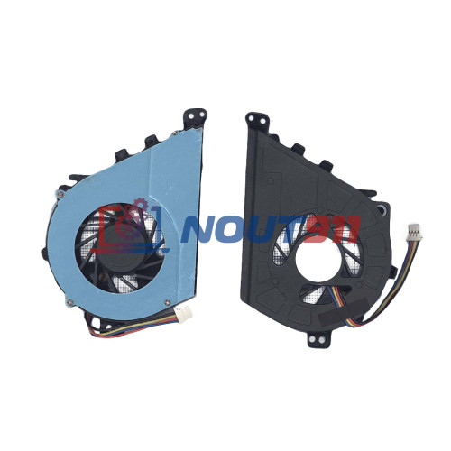 Кулер (вентилятор) для ноутбука Dell Latitude E5430 (DC28000AFDL) 5V 0,33A, 4-pin, втулка, черный