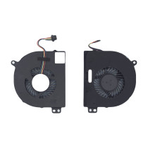 Кулер (вентилятор) для ноутбука Dell Latitude E5440 (DC28000DNV0) 5V 0,45A, 4-pin, втулка, черный