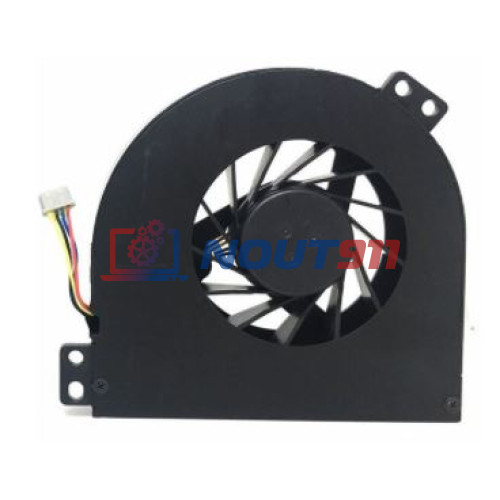Кулер (вентилятор) для ноутбука Dell Precision M4700 GPU (DC28000B3SL) 5V 0,25A, 4-pin, втулка, черный