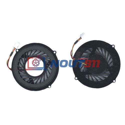 Кулер (вентилятор) для ноутбука Dell Studio 1440 (G52X05DS1AN-52T131) 5V 0,3A, 3-pin, втулка, черный