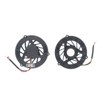 Кулер (вентилятор) для ноутбука Dell Studio 1458, 1450, 1457 (DFS531205LC0T) 5V 0,22A, 3-pin, втулка, черный