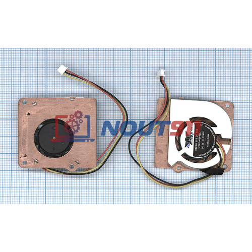 Кулер (вентилятор) для ноутбука Fujitsu-Siemens (EFWF-03F05L) 5V 0,15A, 3-pin, втулка, черный