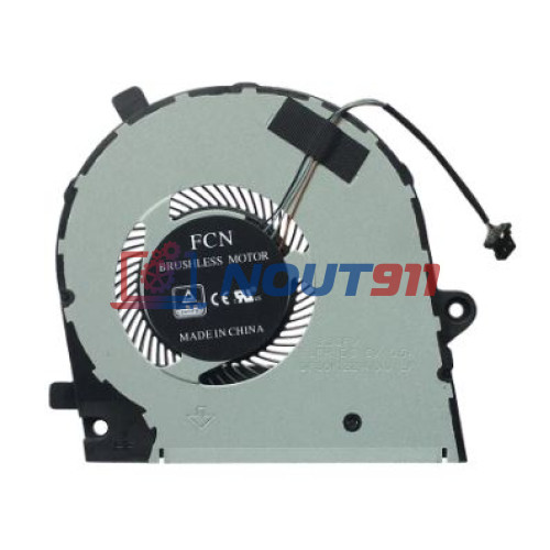 Кулер (вентилятор) для ноутбука Dell Vostro 5390 (DFS5K12214161J) 5V 0,5A, 4-pin, втулка, черный