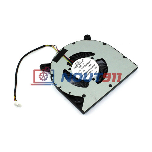 Вентилятор (кулер) для ноутбука Echips Pro (BF07505H05FP) 5V 0,25A, 4-pin, втулка, черный