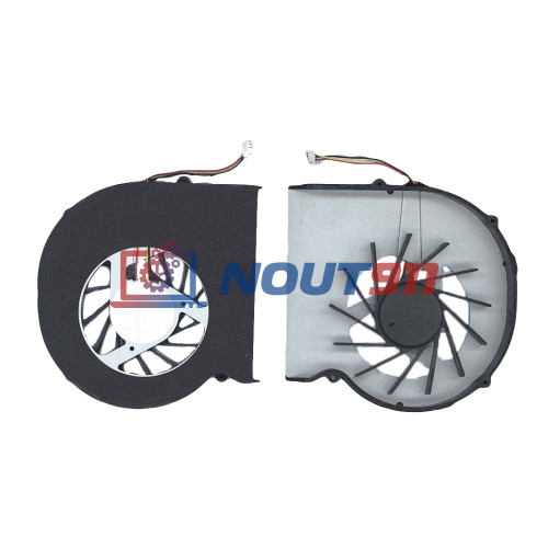 Кулер (вентилятор) для ноутбука Fujitsu Lifebook SH530 (MF60090V1-C060-G99) 5V 0,4A, 3-pin, втулка, черный