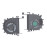Кулер (вентилятор) для ноутбука Acer eMachines E732, E732Z, E732ZG, E732G VER-1 (DFS531305M30T) 5V 0,5A, 3-pin, втулка, черный Кулер (вентилятор) для ноутбука Acer eMachines E732, E732Z, E732ZG, E732G VER-1 (DFS531305M30T) 5V 0,5A, 3-pin, втулка, черный